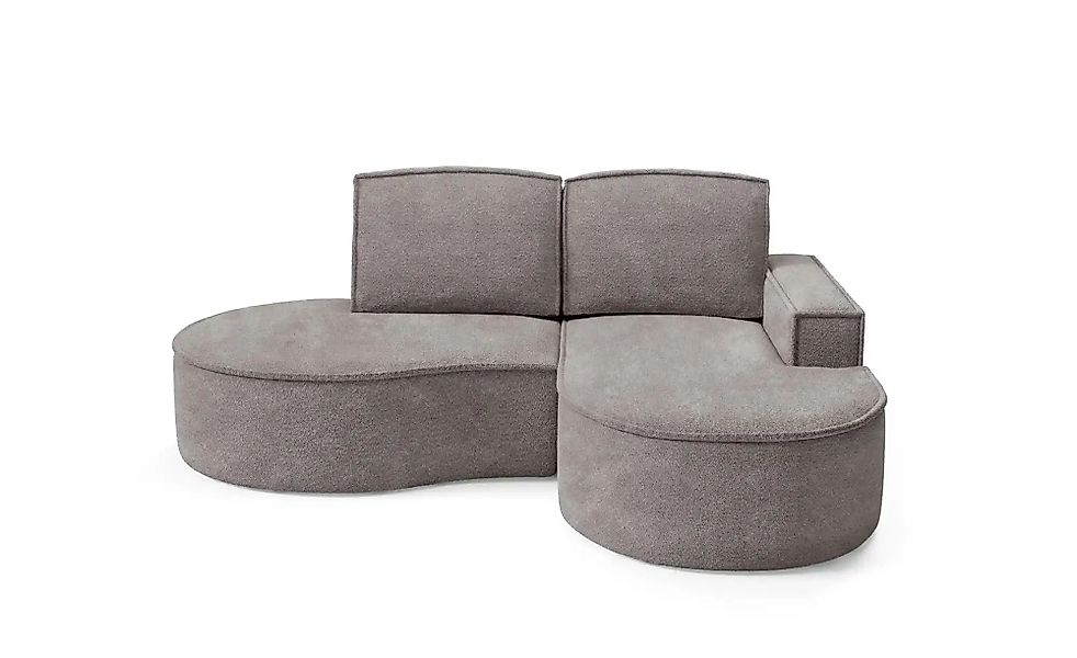 Ecksofa  Flow ¦ grau ¦ Maße (cm): B: 210 H: 88 Polstermöbel > Sofas > Eckso günstig online kaufen