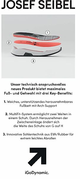 Josef Seibel Schnürboots "Mitchell 55", Komfortschuh, Winterboots, Sneaker günstig online kaufen