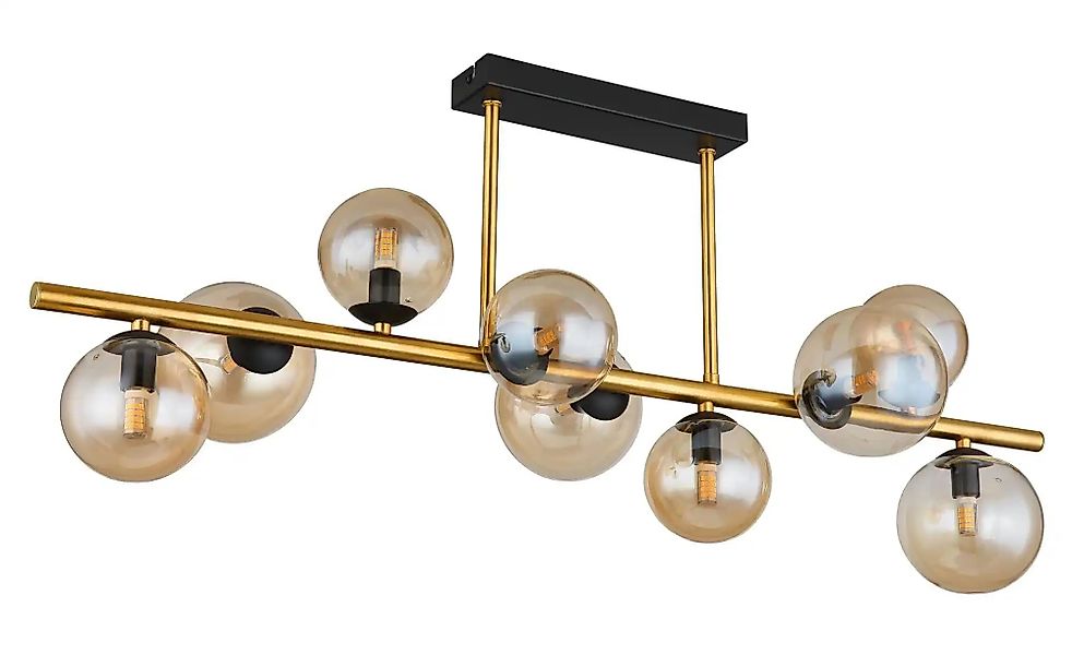 Globo Lighting Deckenleuchte  Riha ¦ schwarz ¦ Maße (cm): B: 87 H: 38 T: 30 günstig online kaufen