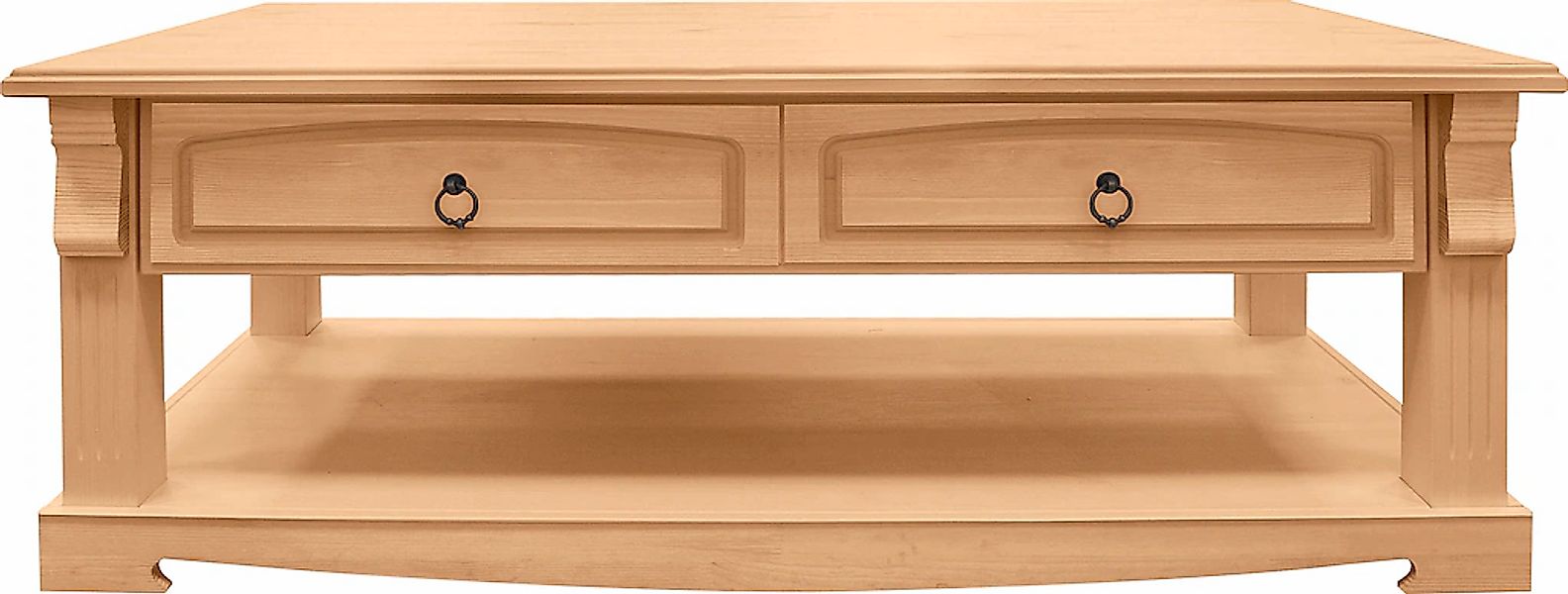 Home affaire Couchtisch "Anna", mit 2 Schubladen aus massiver Kiefer, FSC günstig online kaufen