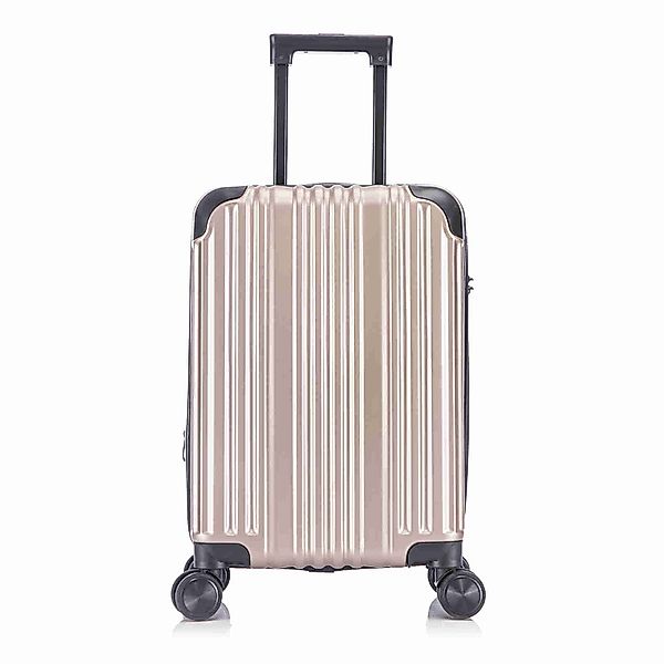 interGo Hartschalen-Trolley Reisekoffer mit 4 Rollen günstig online kaufen