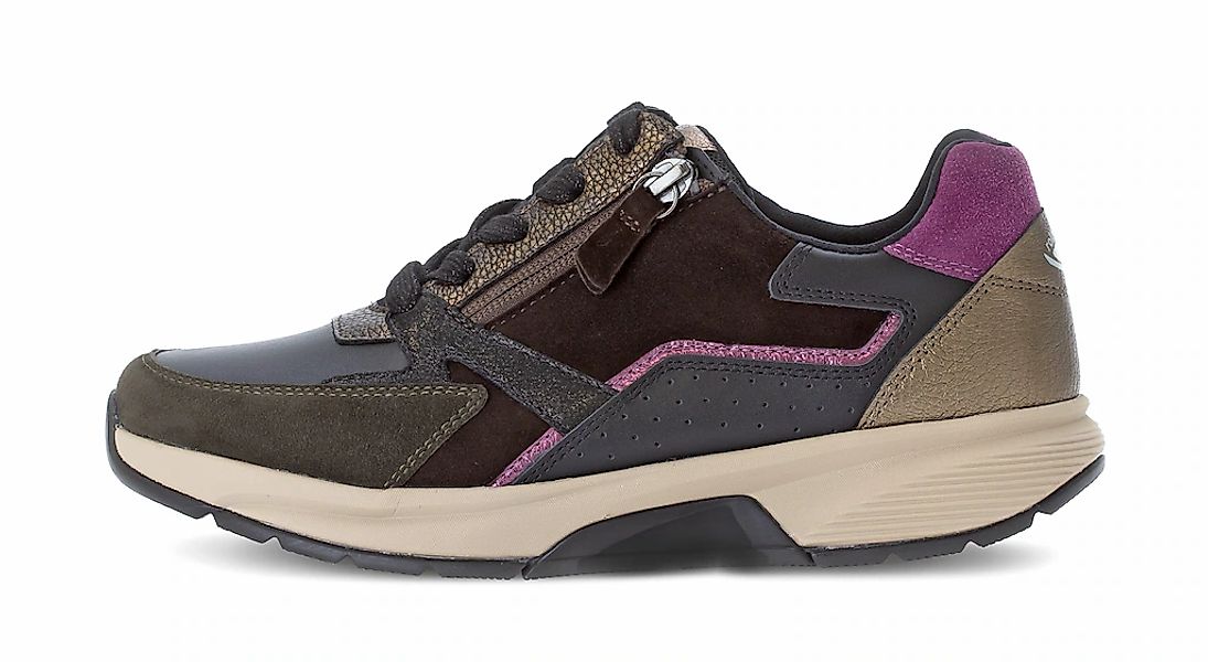 Gabor Rollingsoft Keilsneaker, Schnürer, Halbschuh, Freizeitschuh mit zusät günstig online kaufen