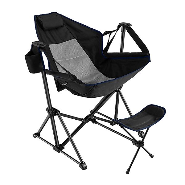 COSTWAY Campingstuhl, Klappstuhl mit Kopfstütze, verstellbar, günstig online kaufen