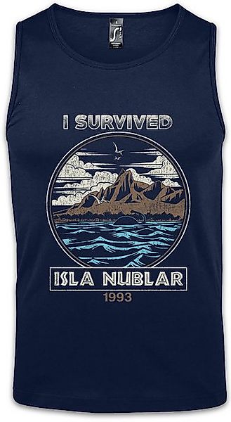 Urban Backwoods Tanktop Jurrasic Island Ärmelloses T-Shirt Park Logo Symbol günstig online kaufen