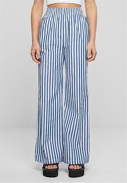 URBAN CLASSICS Stoffhose Ladies Striped Loose Pants günstig online kaufen
