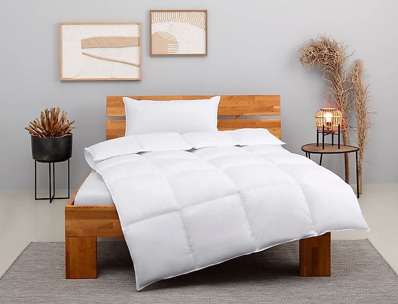 OTTO home Kunstfaserbettdecke + Kopfkissen "Taylore Set: 1 Bettdecke 135x20 günstig online kaufen