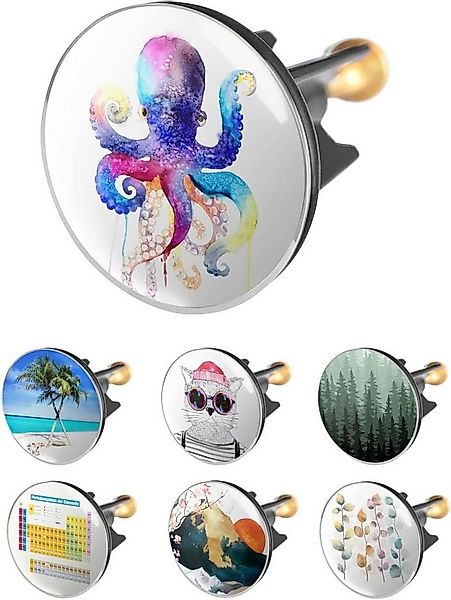 Arteneur Waschbeckenstöpsel, ⌀ 4 cm, 100% wasserdicht, extra schwerer Messi günstig online kaufen