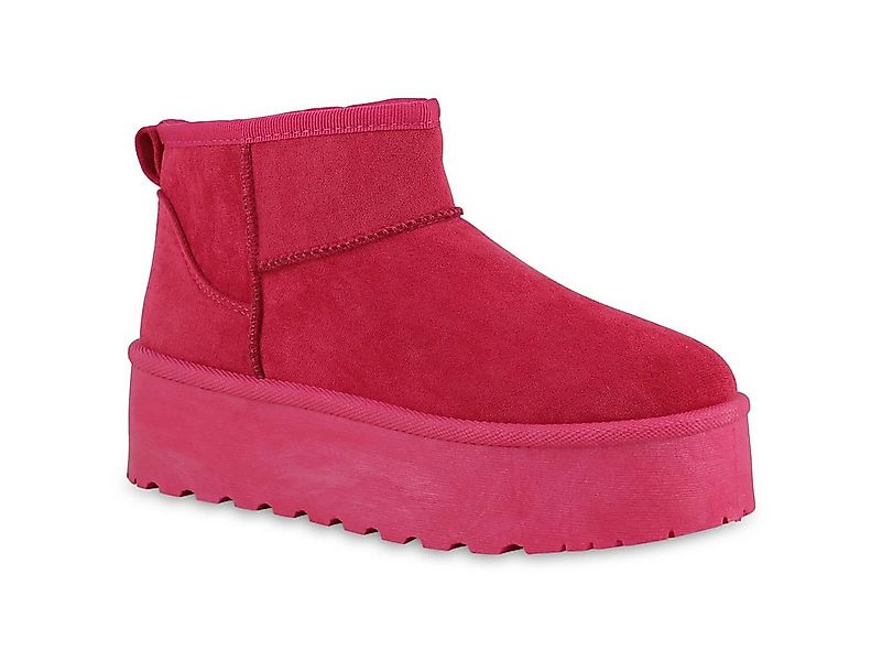 VAN HILL 841471 Winterstiefelette Damen Warm Gefüttert Winter Boots Stiefel günstig online kaufen