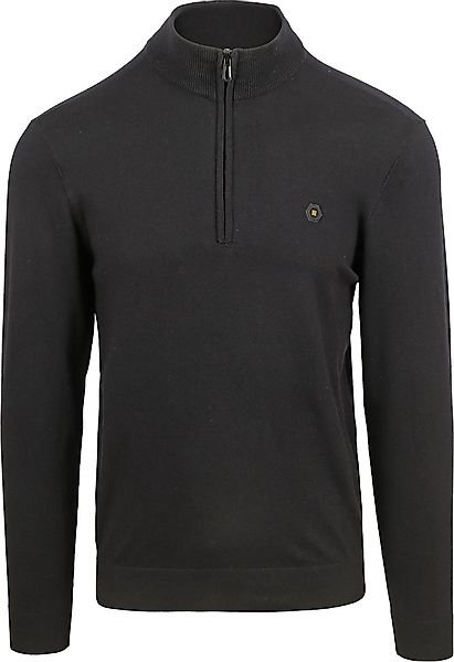 No Excess Halfzip Pullover Schwarz - Größe M günstig online kaufen