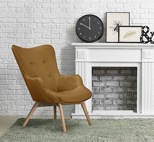 Home affaire Sessel "Nicko" wahlweise mit und ohne Hocker günstig online kaufen