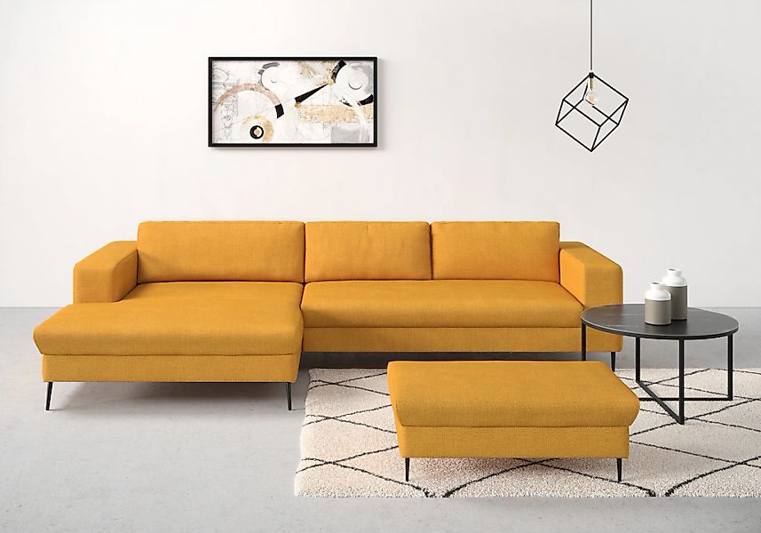 DOMO collection Ecksofa "Modica, zeitlos und elegant, L-Form", moderne Opti günstig online kaufen