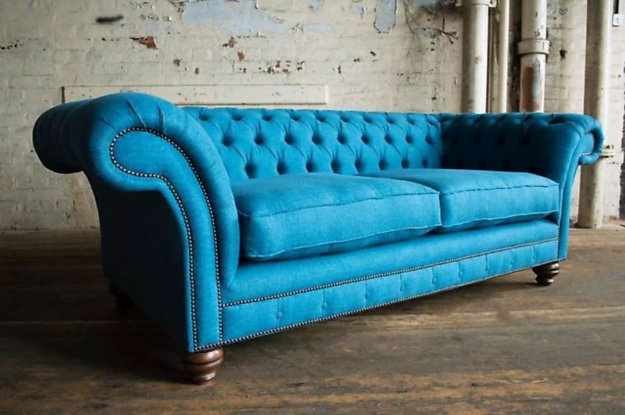 JVmoebel 3-Sitzer Chesterfield Design Luxus Polster Sofa Couch Sitz Garnitu günstig online kaufen