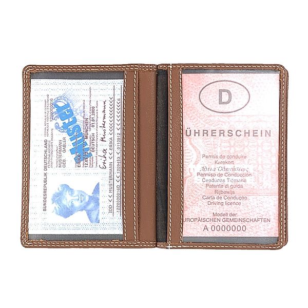 L&B Kartenetui Rindsleder Ausweishülle, RFID-Schutz >2397-Soft günstig online kaufen