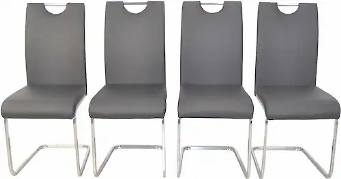 Home affaire Freischwinger, (Set), 4 St., Kunstleder günstig online kaufen