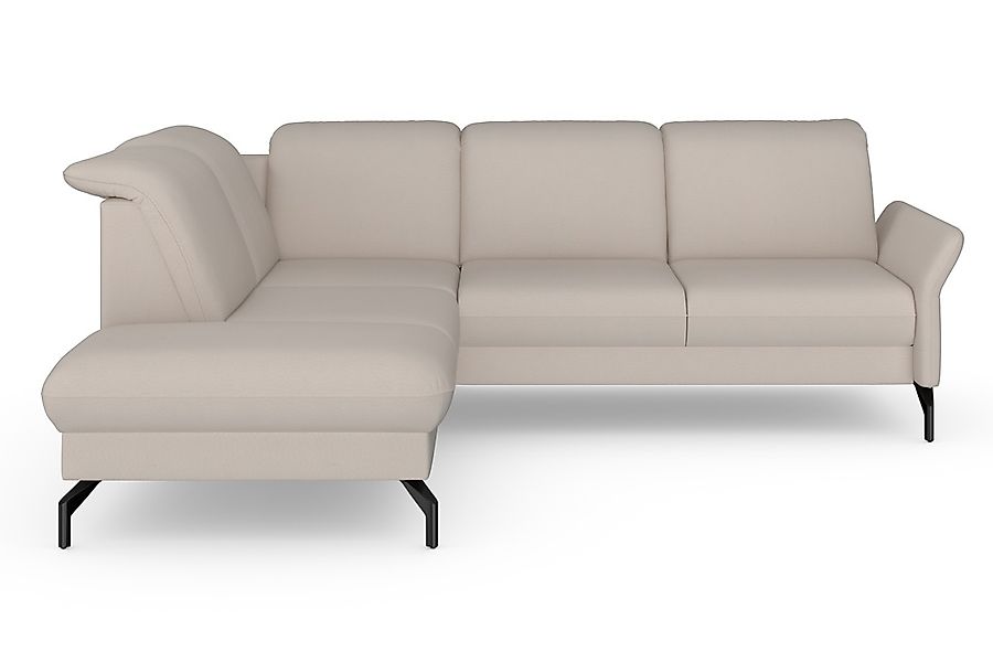sit&more Ecksofa »Fashion L-Form«, wahlweise mit Kopfteilverstellung und Vo günstig online kaufen
