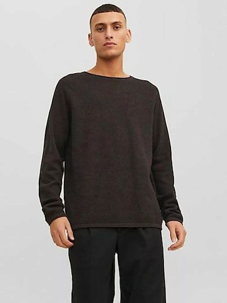 Jack & Jones Rundhalspullover JJEHILL KNIT CREW NECK NOOS aus Strukturstric günstig online kaufen