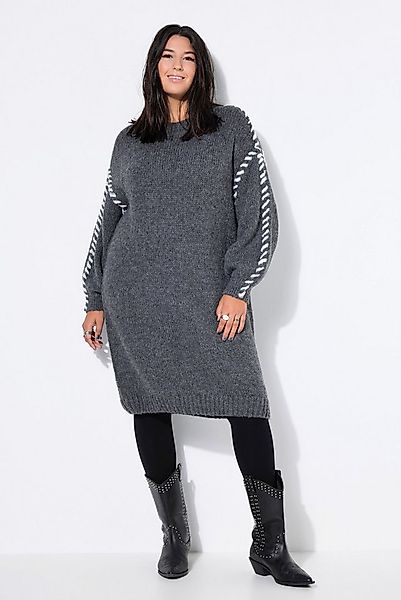 Studio Untold Jerseykleid Strickkleid oversized Schmucknähte günstig online kaufen