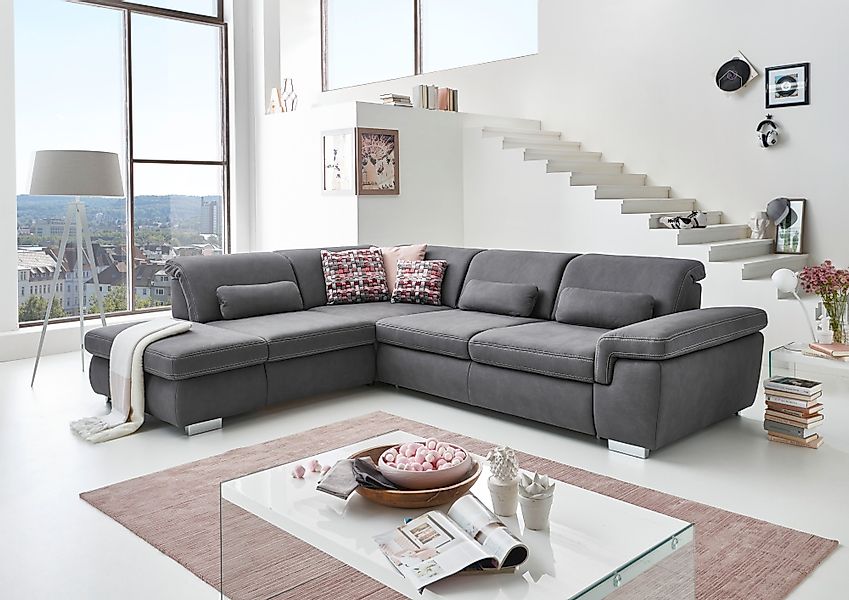 Die PlanBar Ecksofa »MP-IN17041 L-Form«, Sitztiefenverstellung, optional mi günstig online kaufen