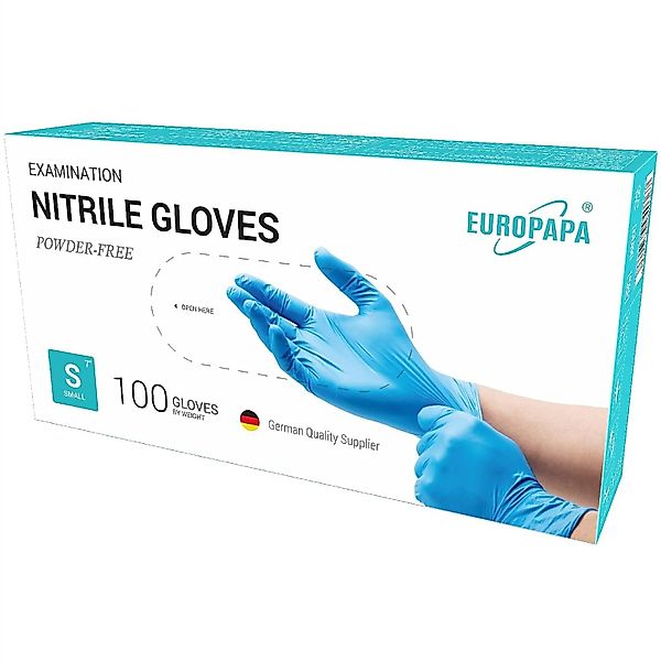 EUROPAPA Nitril-Handschuhe 500x Nitrilhandschuhe Einweghandschuhe (latexfre günstig online kaufen