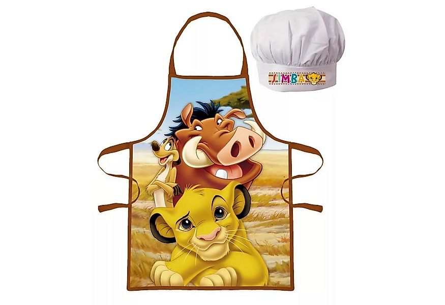 Disney The Lion King Kochschürze Simba, (2-tlg), Kinder Koch-Set, Backschür günstig online kaufen