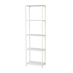 SVITA Standregal, Bücherregal, Industrial Style, Schmal, günstig online kaufen