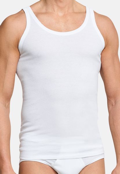 Schiesser Unterhemd 4er Pack Cotton Essentials günstig online kaufen