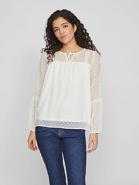 Vila Blusenshirt "VIEDEE L/S TOP - NOOS" günstig online kaufen