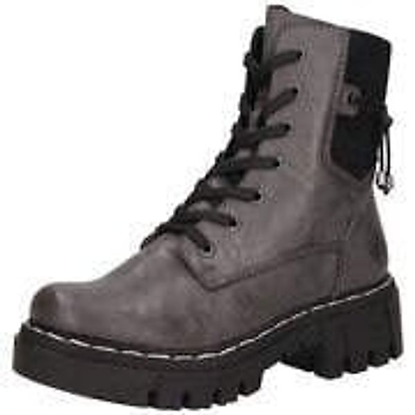 Rieker Schnürstiefelette Damen grau günstig online kaufen