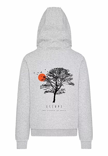 F4NT4STIC Kapuzenpullover "Escape Discover the World Tree Birds", Premium Q günstig online kaufen