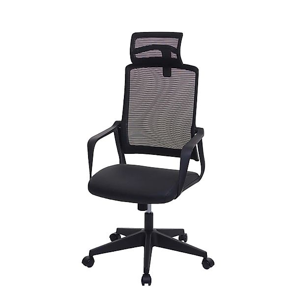 Proregal Bürostuhl HxBxT 128x64x66 cm Sitzhöhe 44cm Ergonomisch Kopfstütze günstig online kaufen