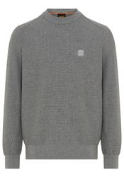 BOSS ORANGE Strickpullover Anion mit BOSS-Badge günstig online kaufen