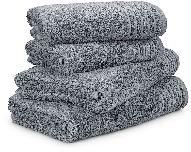 Möve Handtuch Set »New Classic«, 4 tlg., Walkfrottier, 2x Hand- und 2x Dusc günstig online kaufen