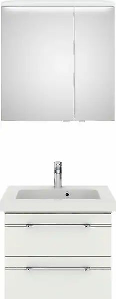 Saphir Badmöbel-Set »Balto Sprint 2-teilig, Mineralmarmor-Waschtisch mit LE günstig online kaufen