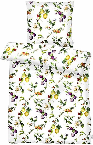 APELT Bettwäsche "Limone Gots" 2 Stk. tlg. Bio-Baumwolle, Pflegeliecht günstig online kaufen