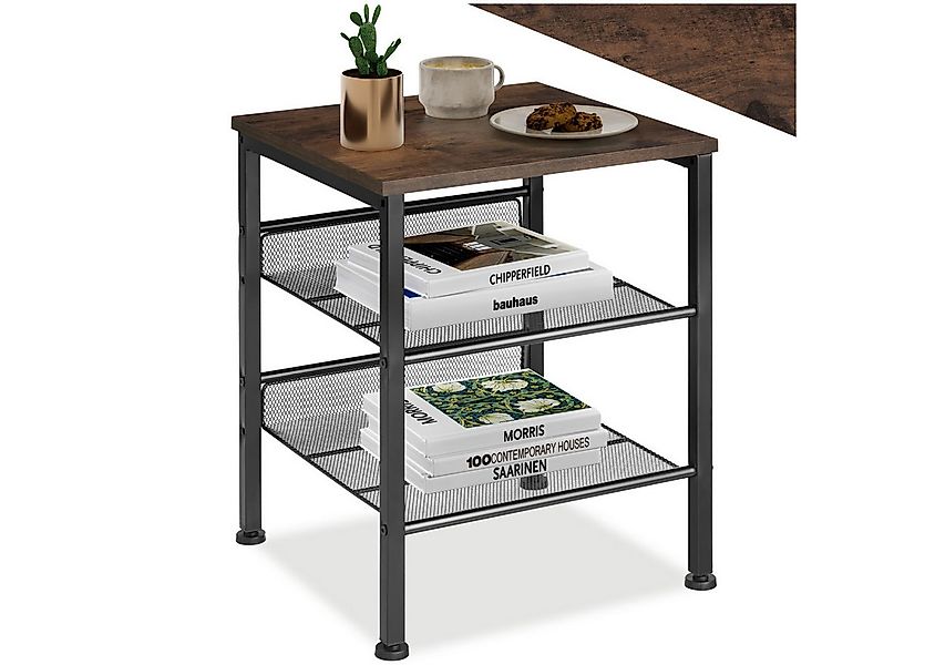 tectake Beistelltisch Couchtisch Lincoln 40,5x40x50,5cm (1-St., 1 tlg), Rei günstig online kaufen