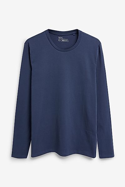Next Langarmshirt Rundhalsshirt – Regular Fit günstig online kaufen