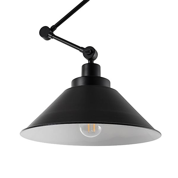Hängelampe Pantograph mit Gelenkabhängung, schwarz günstig online kaufen