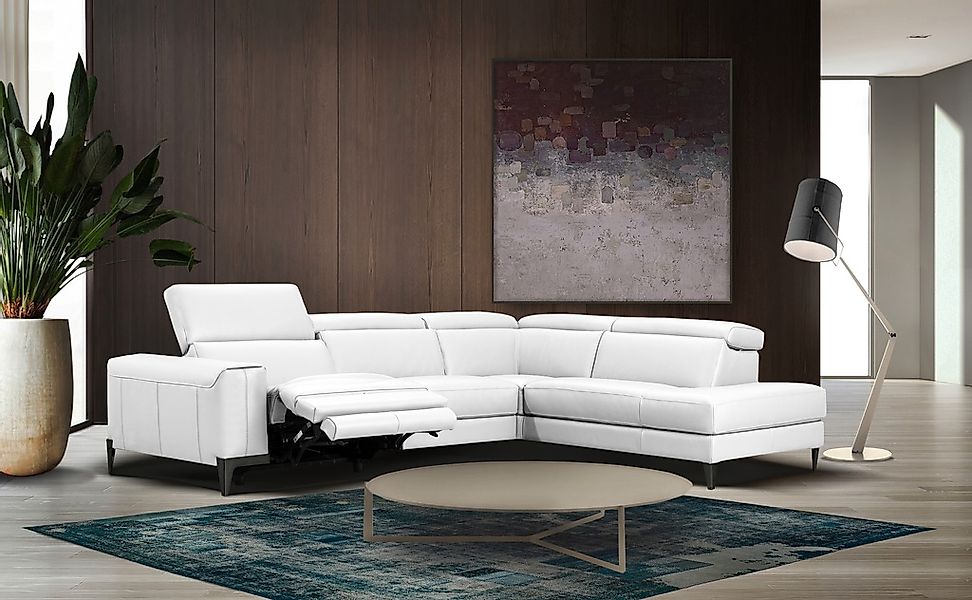 CALIA ITALIA Ecksofa "Benja, Designsofa mit erstklassigen Komfortfunktionen günstig online kaufen
