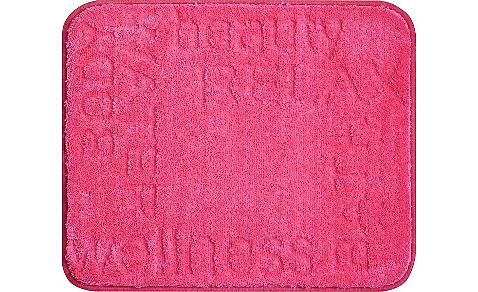 Grund Badematte   ¦ rosa/pink ¦ Synthetik ¦ Maße (cm): B: 50 H: 2 Badtextil günstig online kaufen
