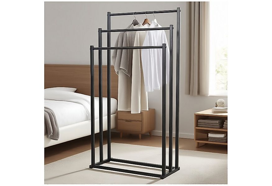 Rhein Beleuchtung Kleiderständer 3-stufiger Handtuchhalter stehend, freiste günstig online kaufen