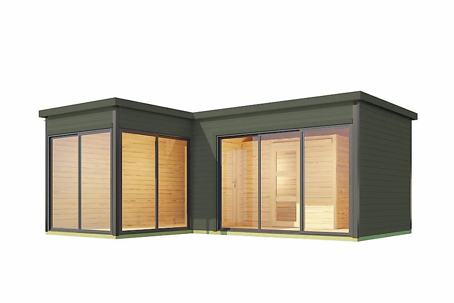 Nordic Holz Gartenhaus "DOMEO 11" günstig online kaufen