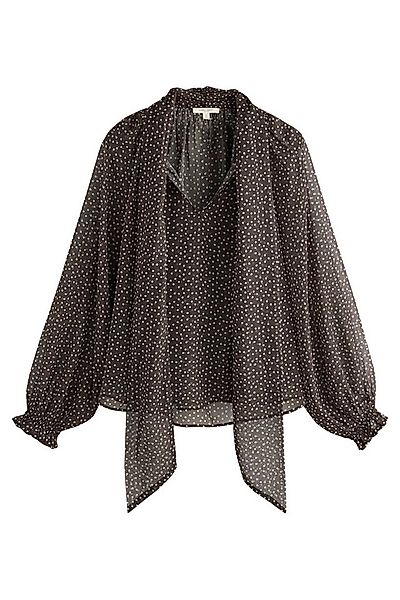 LAURA ASHLEY Chiffonbluse Laura Ashley Chiffonbluse mit Schleifendetail (1- günstig online kaufen