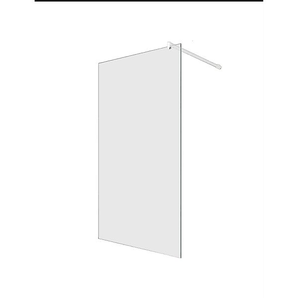 Glaszentrum Hagen 78x200cm Walk in Duschabtrennung Satiniert WT günstig online kaufen