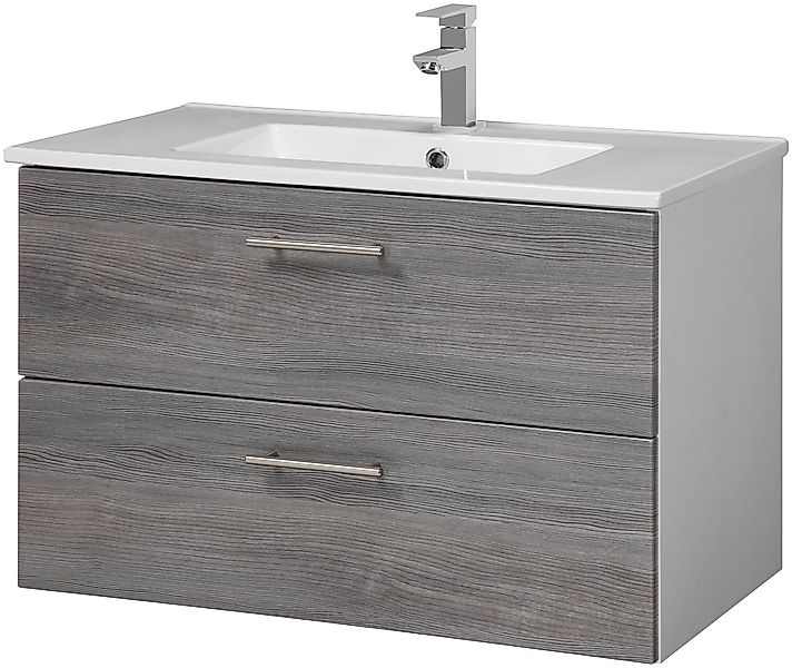 welltime Waschtisch Trento Badezimmerschrank mit Becken Bestseller, Badmöbe günstig online kaufen