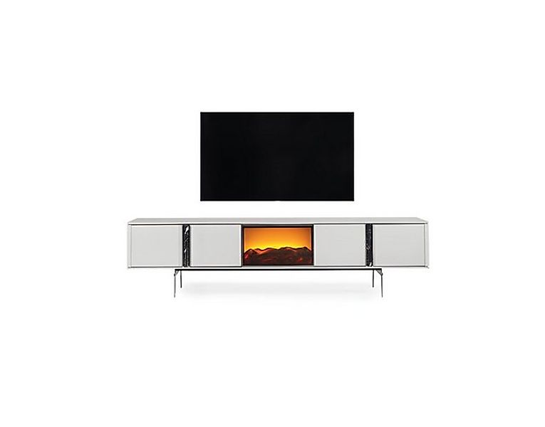 Xlmoebel TV-Schrank rtv Sideboard mit integriertem Kamin und TV-Ständer, lu günstig online kaufen