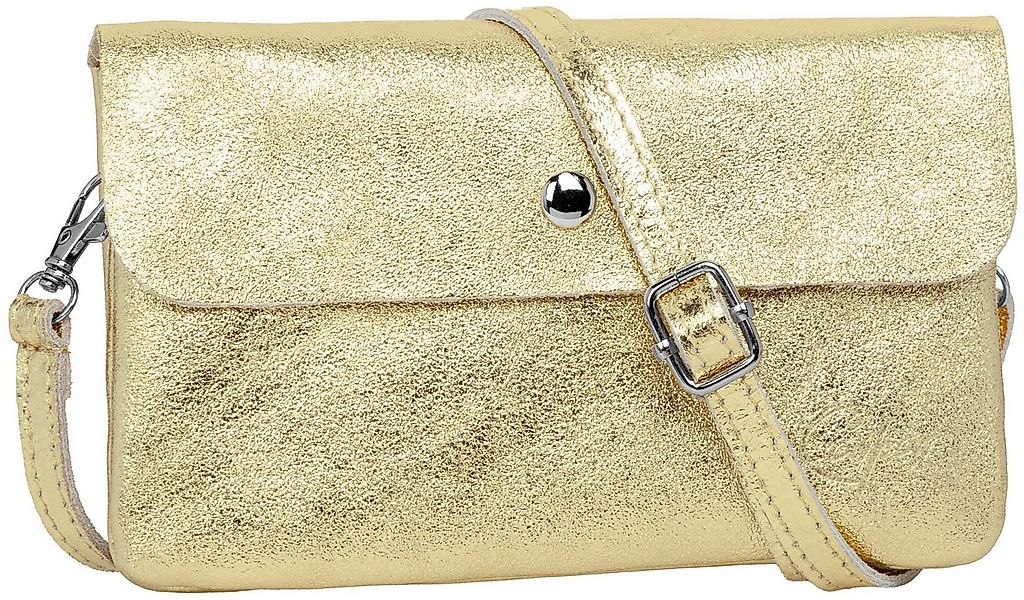Caspar Umhängetasche Mini Leder Clutch Damen Handtasche - CLASSIC LINE - Mo günstig online kaufen