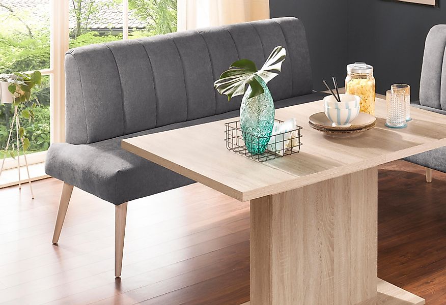 exxpo - sofa fashion Sitzbank "Costa, moderne Rückensteppung, bequem und el günstig online kaufen