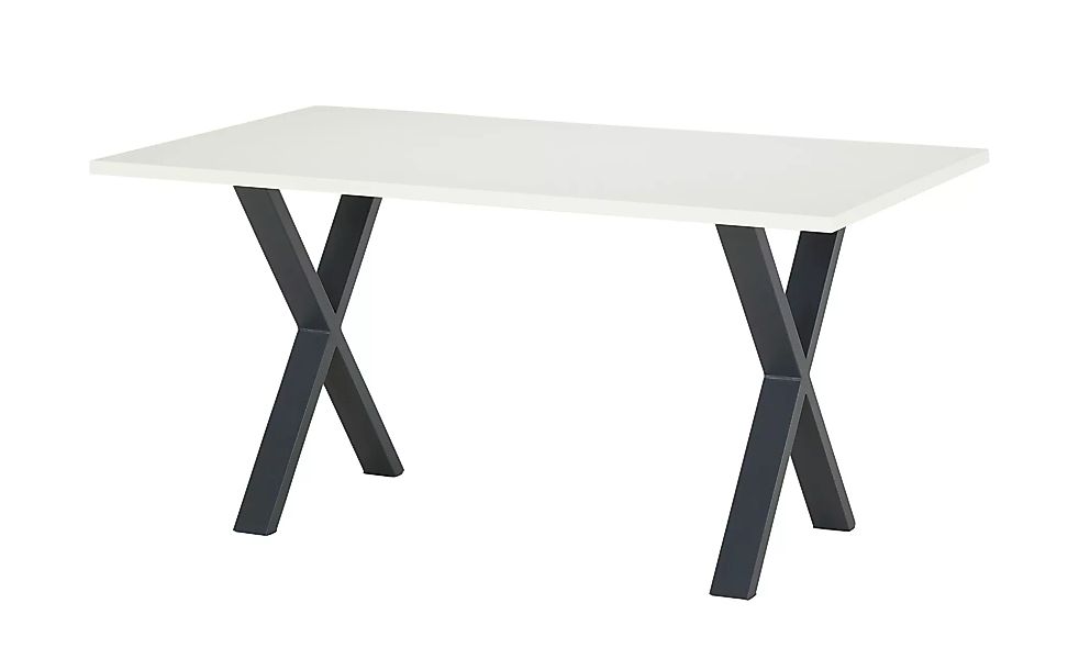 Esstisch  Hexham - weiß - 90 cm - 77 cm - Sconto günstig online kaufen