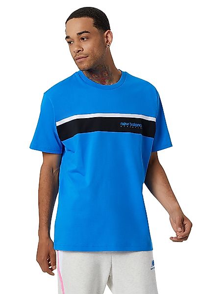 New Balance Herren T-Shirt AT AMP LIN TEE MT21524 SBU Blau günstig online kaufen