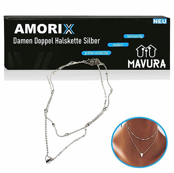 MAVURA Kette mit Anhänger AMORIX Damen günstig online kaufen